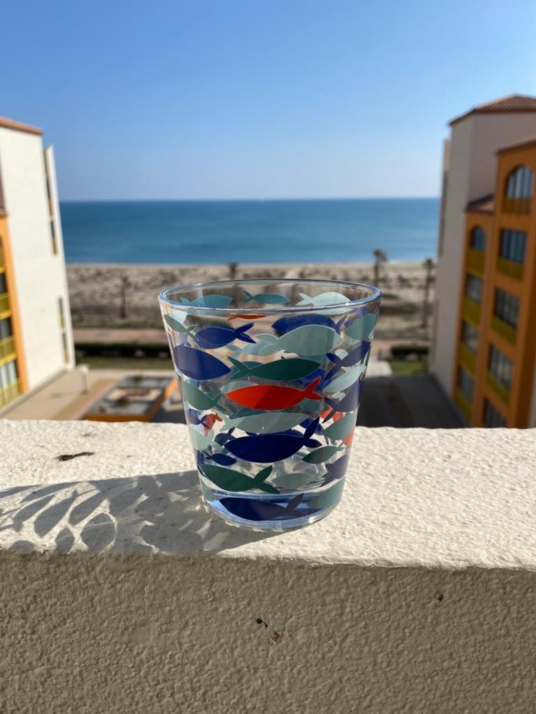Paradis Bleu Vue Mer, Direct Plage Le Barcarès Exteriér fotografie