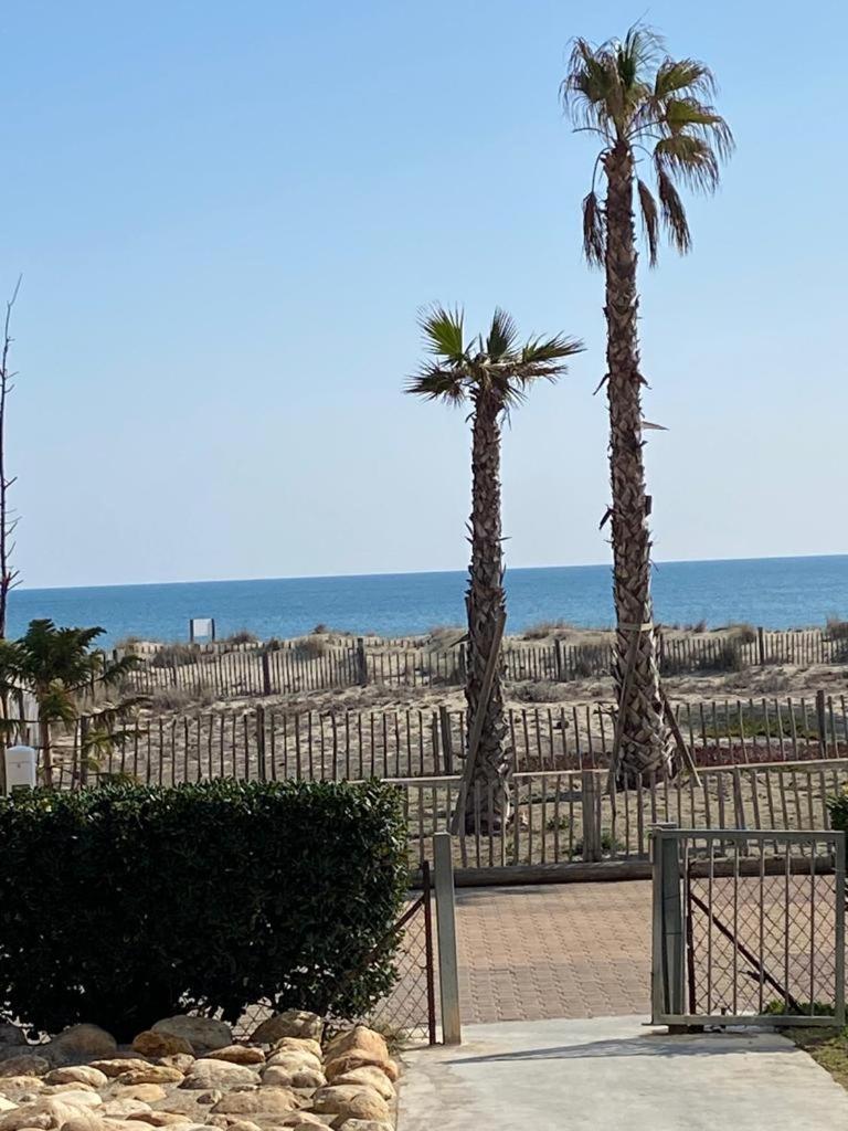 Paradis Bleu Vue Mer, Direct Plage Le Barcarès Exteriér fotografie